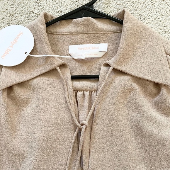 See by Chloe shirt blouse 34 xs - Picture 4 of 6
